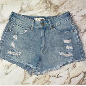 Bullhead Women's Light Blue Jean Shorts